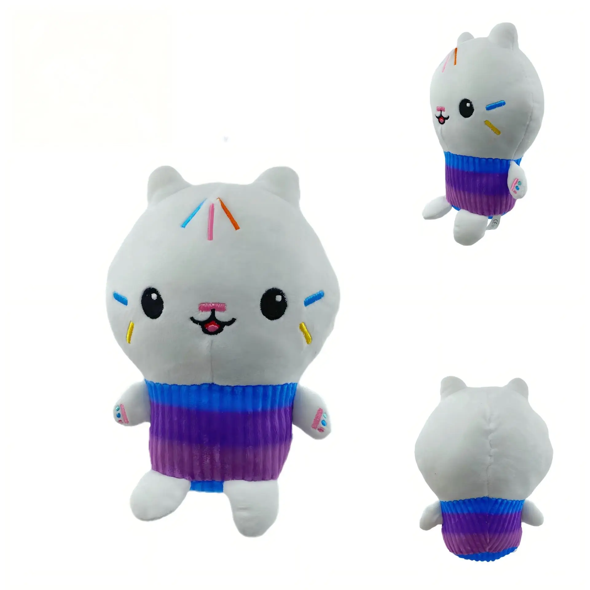 دمية غابي بلاش 25 سم، لعبة محشوة على شكل قطة حورية البحر، هدايا عيد الحب وأعياد الميلاد