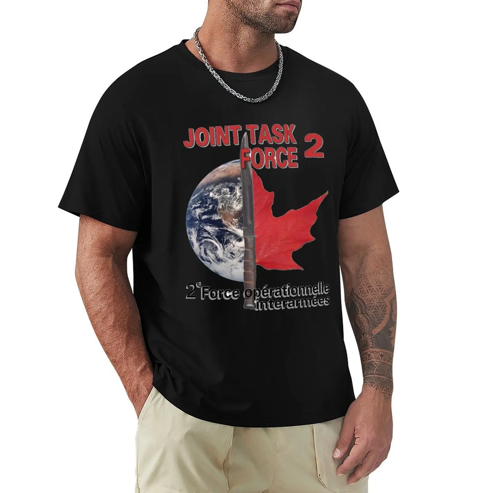 

Joint Task Force 2 T-Shirt Big Size Daily Wear T-Shirt