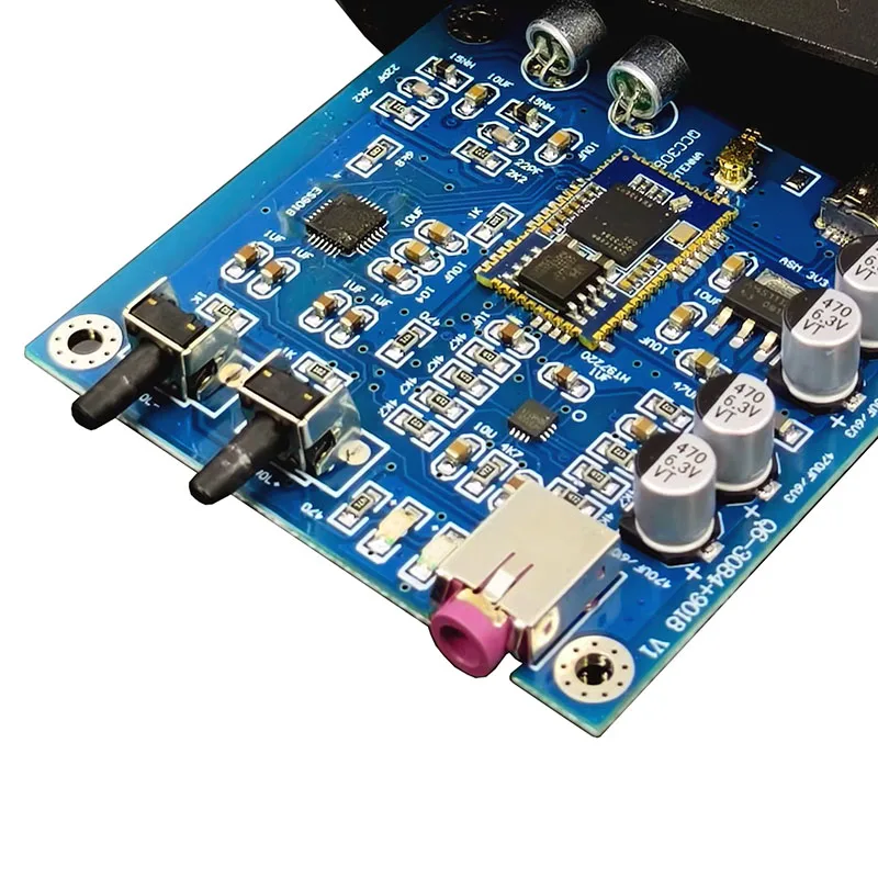 HiFi Ture ضياع فك الصوت DAC كوالكوم QCC3084 بلوتوث 5.4 استقبال ES9018 فك التشفير المستقل LDAC المحمولة DCA