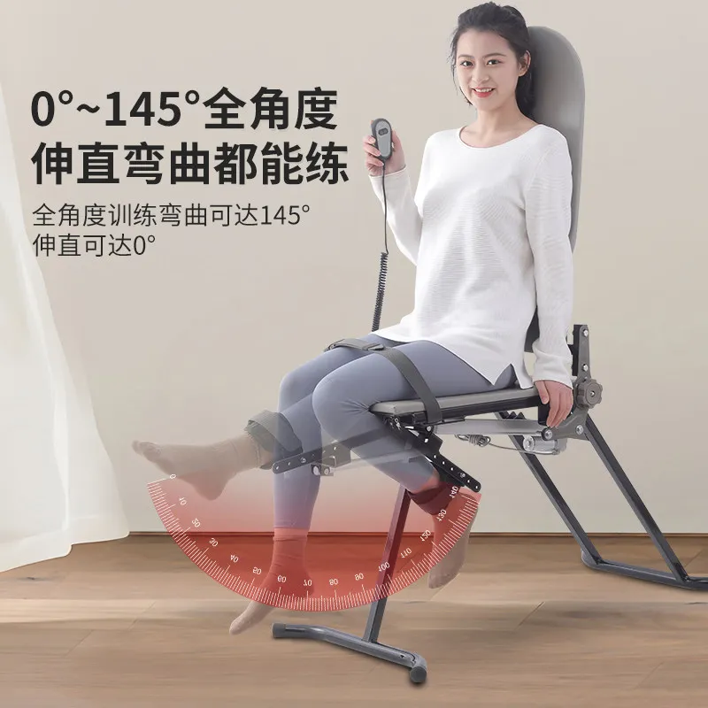 Knee rehabilitation trainer, lower limb knee curvature fracture, postoperative hemiplegia, exercise equipment, home use