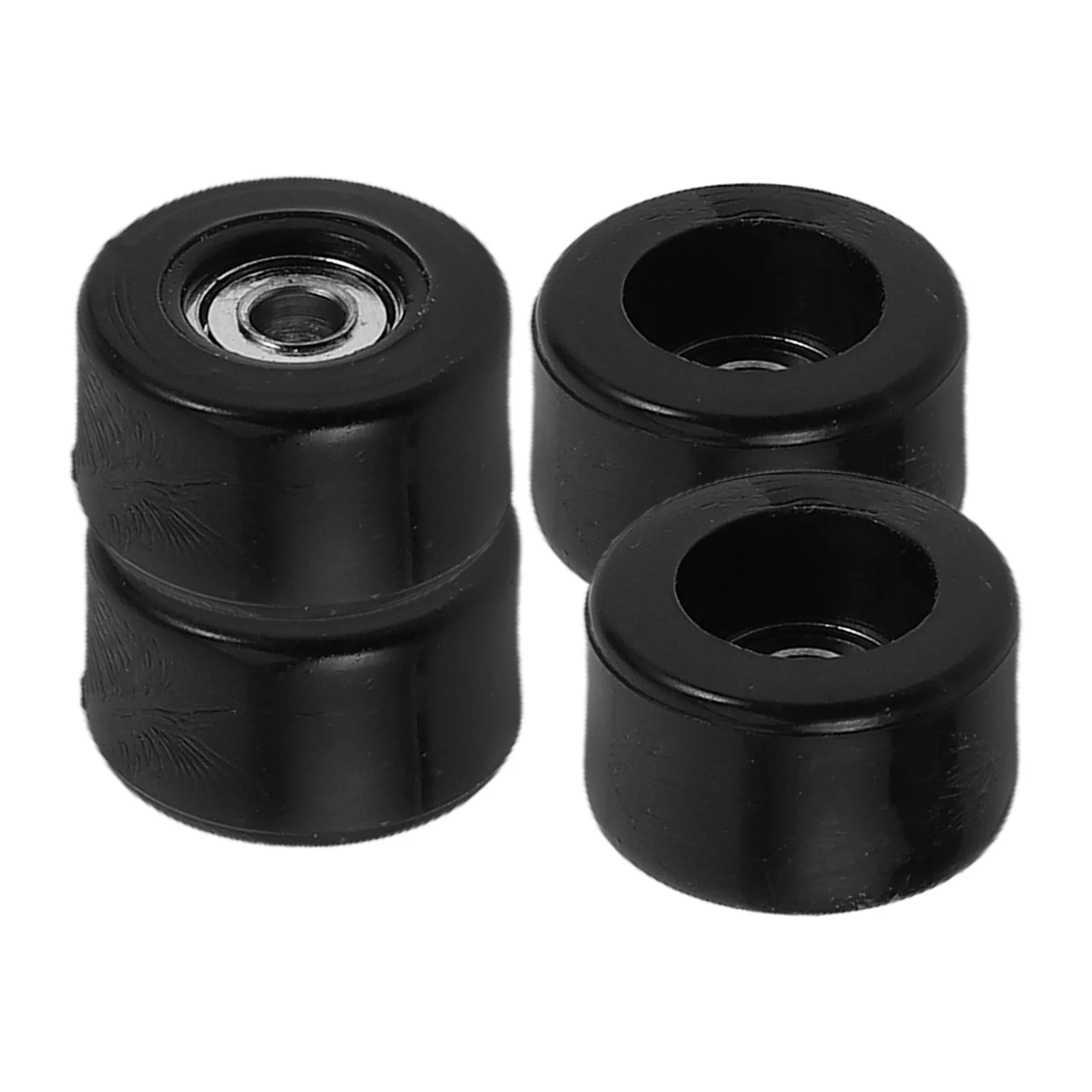 4 Pcs High Speed Finger Skateboard Wheel Accessories Plastic Bearings Skateboarding