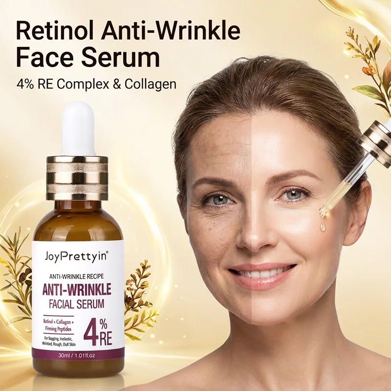 Suero Facial de Retinol, antiarrugas, hidratación profunda, esencia nutritiva, decoloración de líneas finas, reafirmante, suero Facial antienvejecimiento, cuidado de la piel