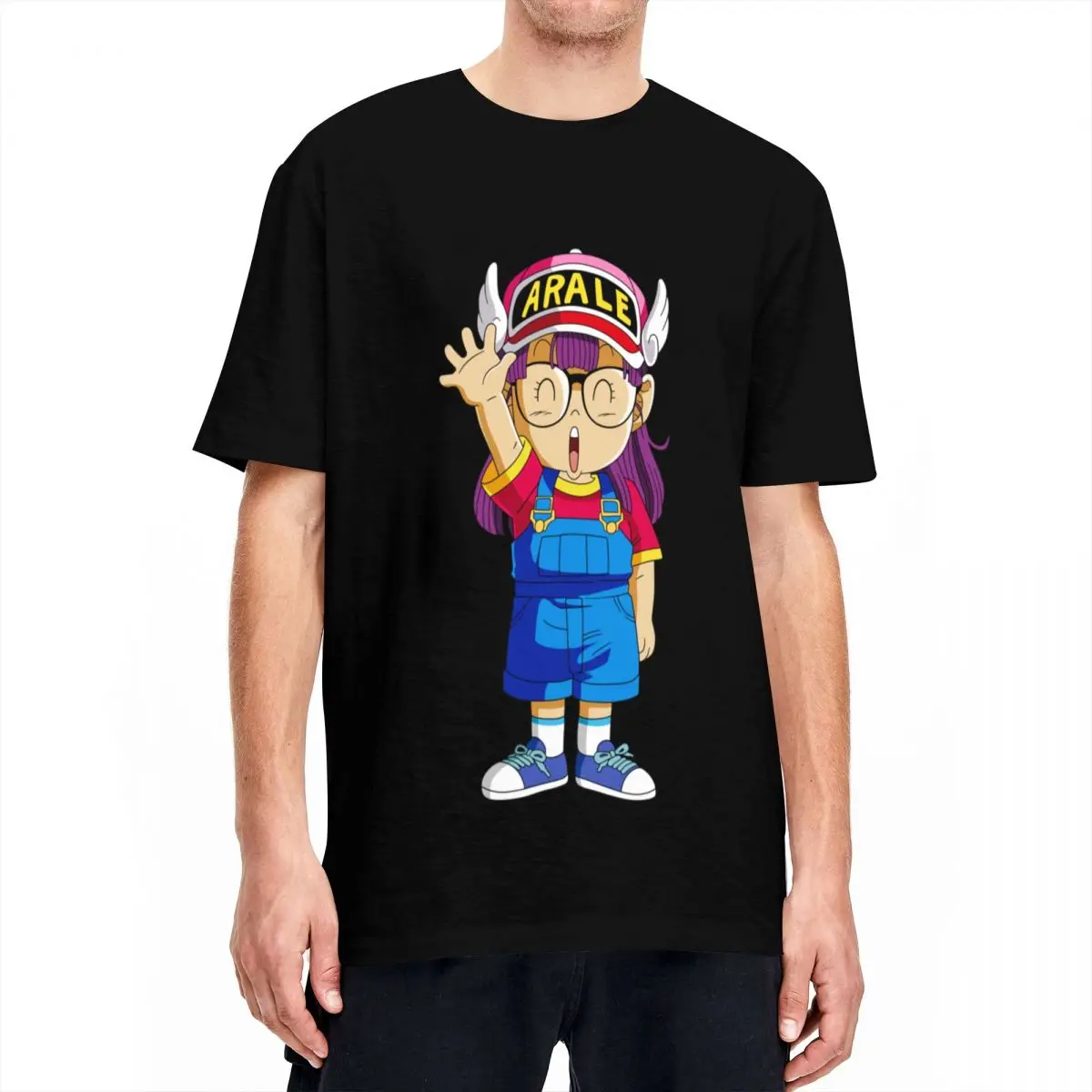 Men Women Dr. Slump T Shirts Arale Norimaki Pure Cotton Clothing Awesome Short Sleeve Round Neck Tees Summer T-Shirts