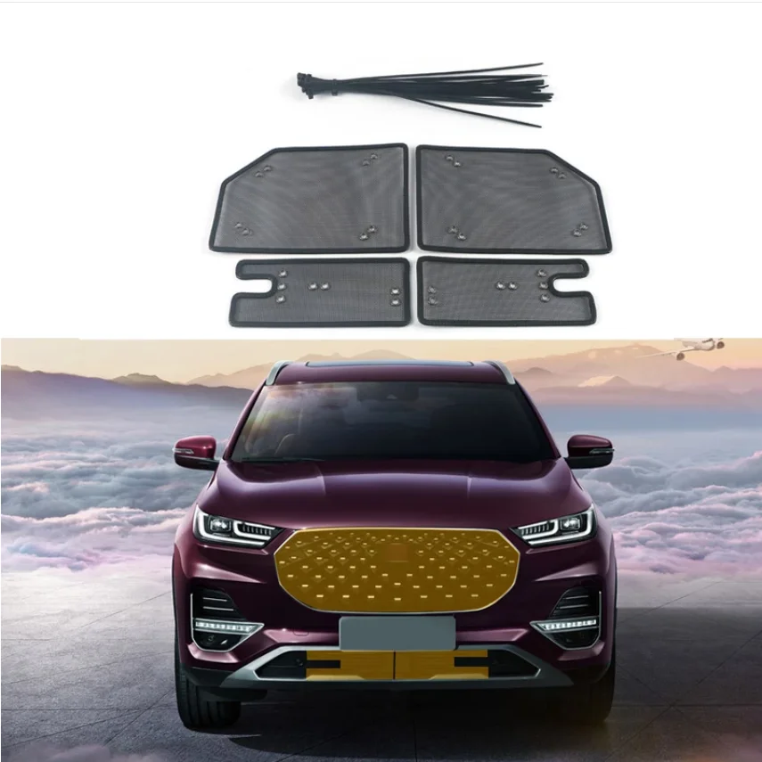 

For Chery Tiggo 8Pro 2020 2021 2022 Accessories Front Grill Insect Net Decoration Car Engine Radiator Protect Cover Trim