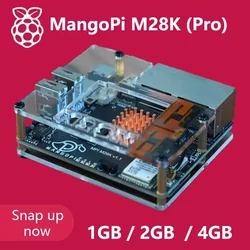 MangoPi M28K(Pro) Board 1GB/2GB/4GB RK3528A High Performance Dual Gigabit WiFi6 Routing Armbian edge computing Box