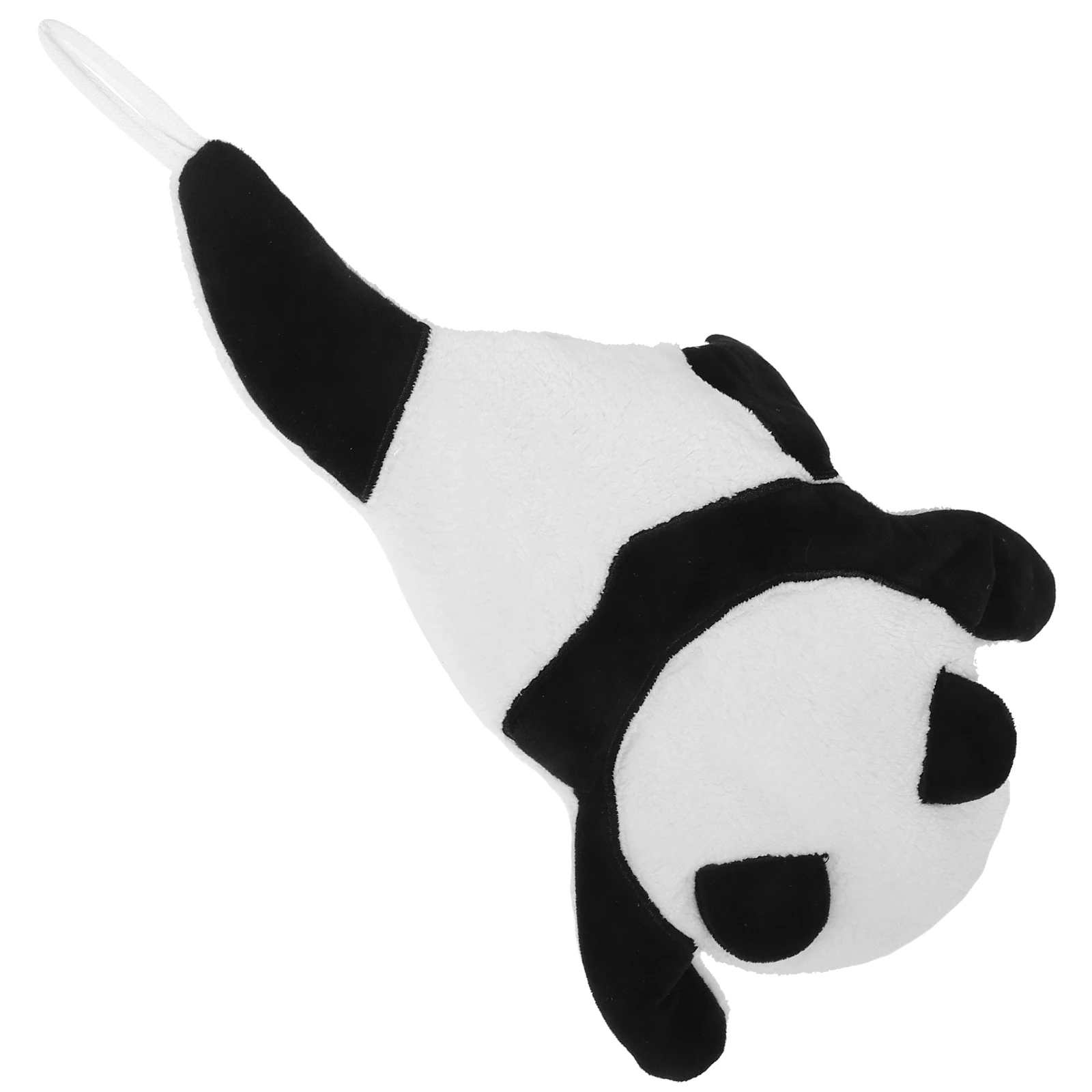 

Cartoon Panda Hand Towel High Absorbency Coral Fleece Soft Skin-Friendly Towel for Bathroom Kitchen Hanging Storage