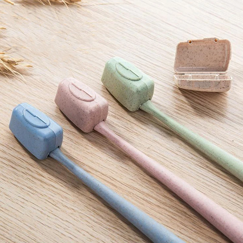 

4Pcs/set Mini Toothbrush Head Cover Portable Tooth Brush Holder Cap For Outdoor Travel Household Bathroom Organizer Accessories