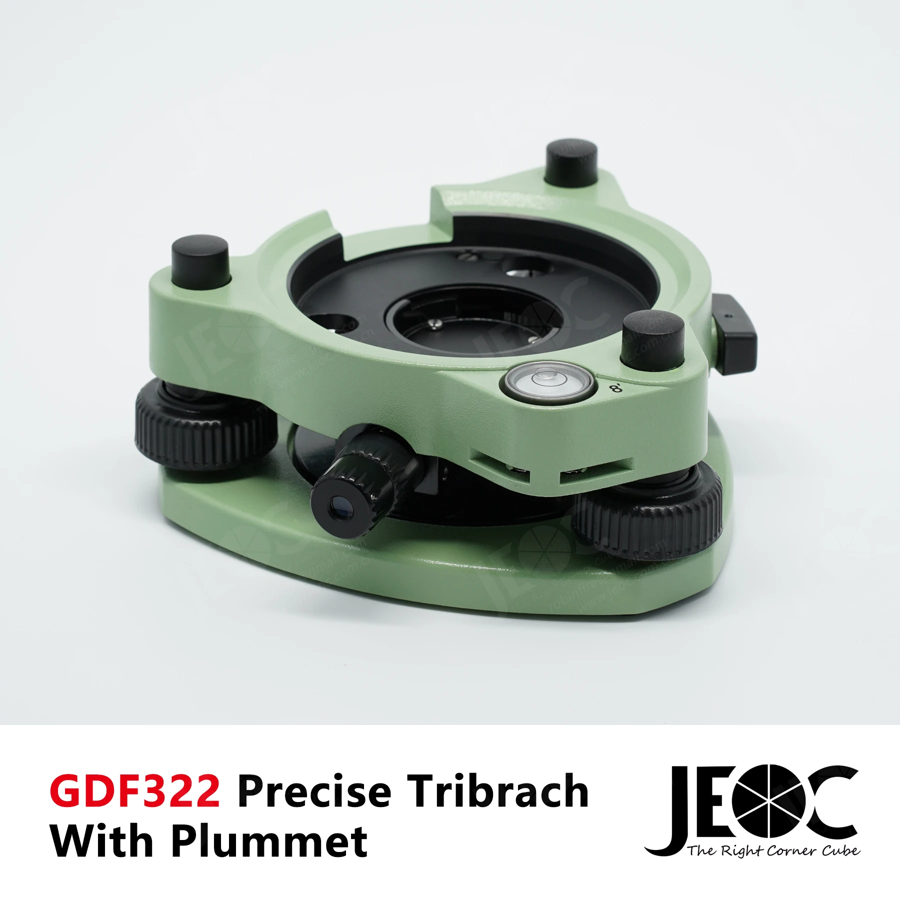 Base Nivelante Jeoc Gdf322 de Alta Precisão para Geosistemas Leica com Prumo Óptico
