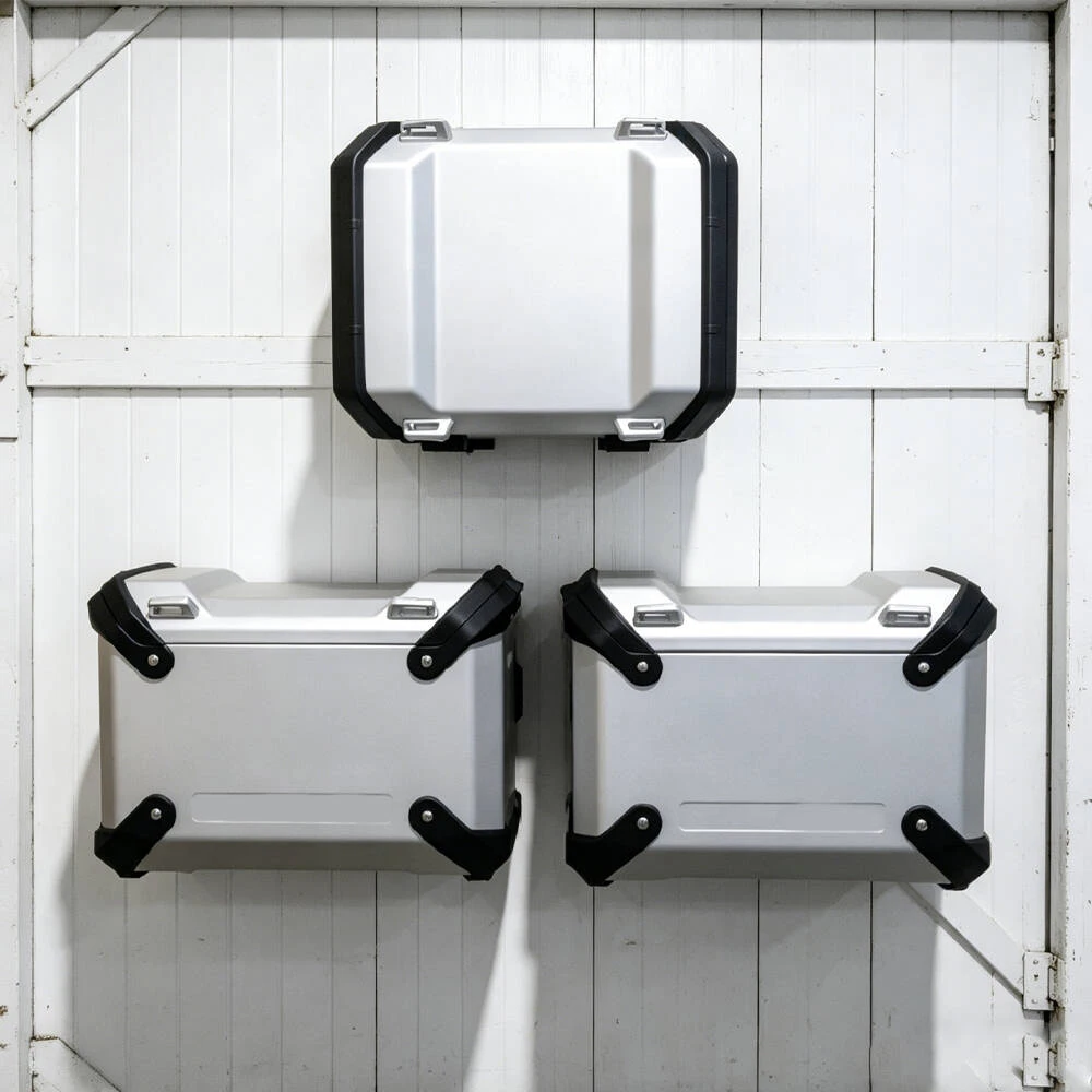 For BMW R1300GS Adventure Wall Mount Bracket R 1300 GS ADV OEM Side Pannier Suitcase Holder Luggage Tail Box Wall Storage Rack