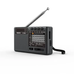 XHDATA D-368 FM Radio BT Portable AM FM SW 12 Bands Stereo Radio Receiver Wireless Pocket Bluetooth-compatible USB TF MP3 Player