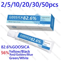 Goossica-82.6% タトゥースキンクリーム,さまざまな色,アートメイク,唇,眉毛,タトゥー用,10g,56%