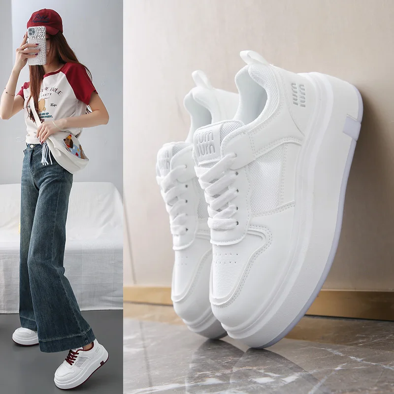 

Сетчатые кроссовки, повседневные белые кроссовки, универсальная модная обувь, для бега на открытом воздухе, ZS81-1