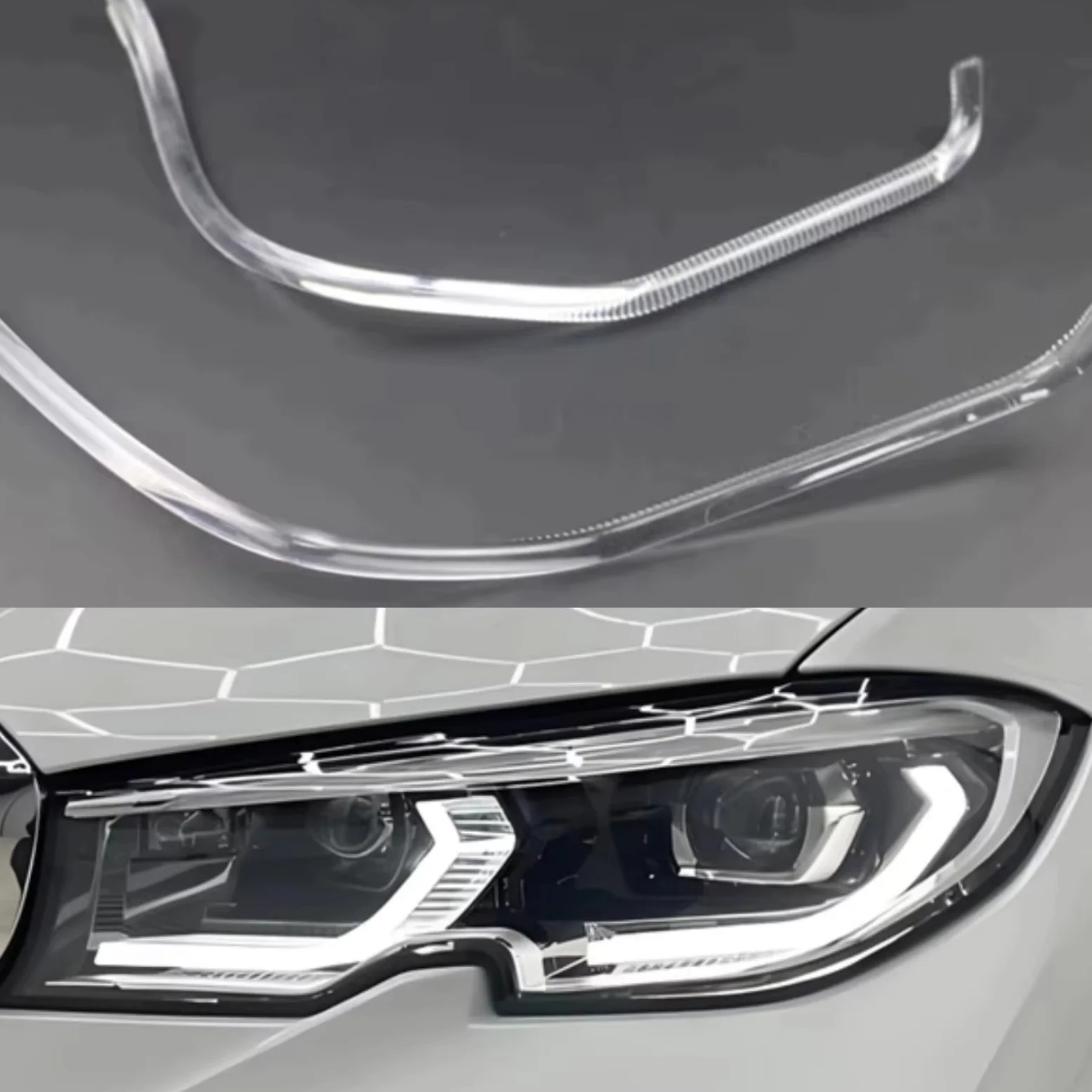 

NEW Laser Headlight DRL Tube Acrylic tube Light Guide For BMW 3 Series G20 G28 2019 2020 2021 2022