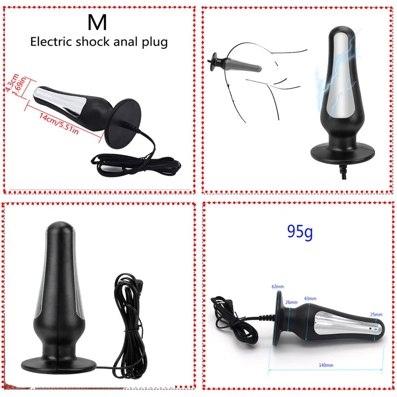 الكهربائية الجنس الشرج بعقب المكونات الحلمة المشابك مجموعة ، Bdsm الكهربائية المهبل المكونات Estim E-stim Electrosex الجنس لعب للكبار 18 +