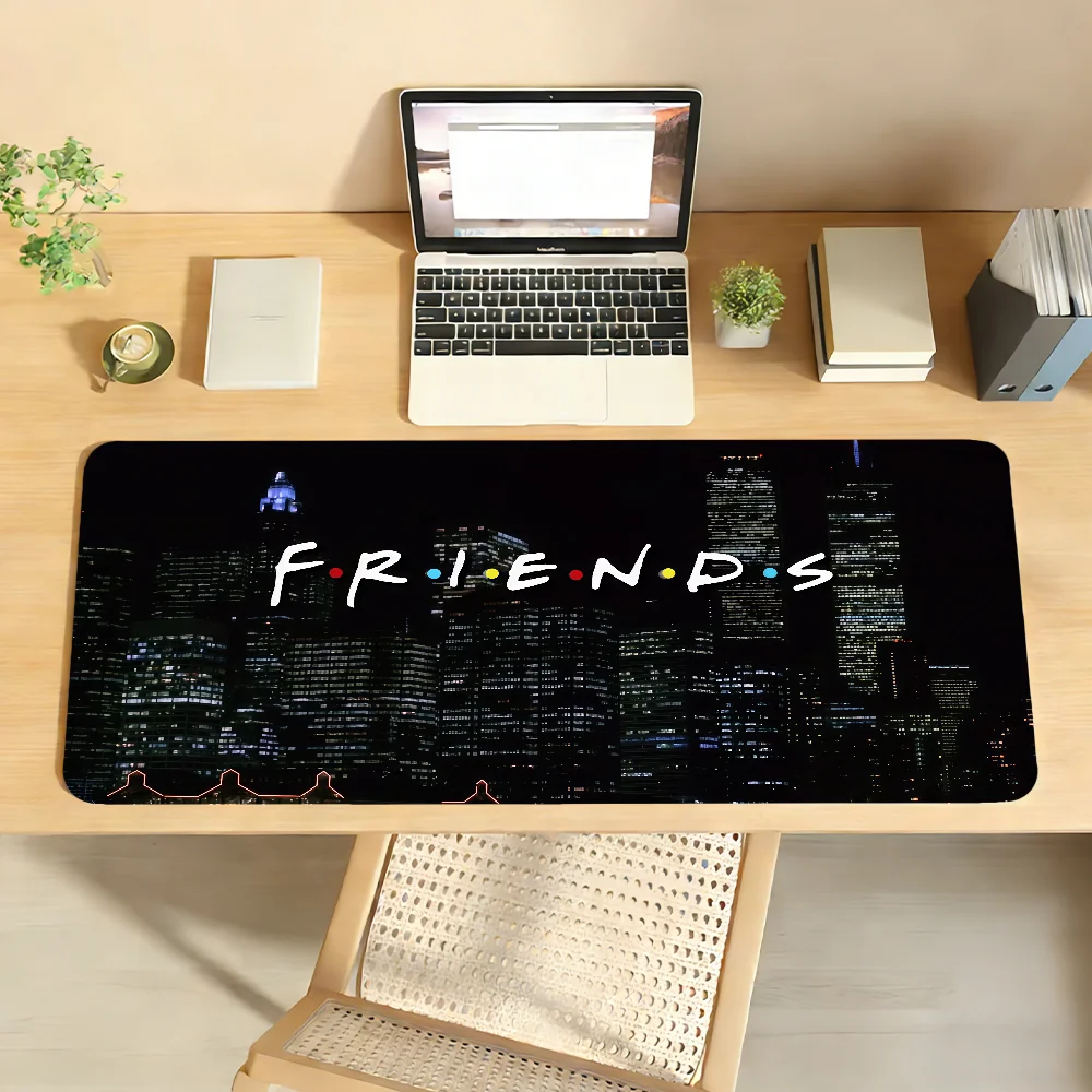 Comedy TV F-Friends Mouse Pad Non-slip Locking Edge DeskMat PC Laptop Accessories Rubber Office Keyboard Large Game XXL Carpet