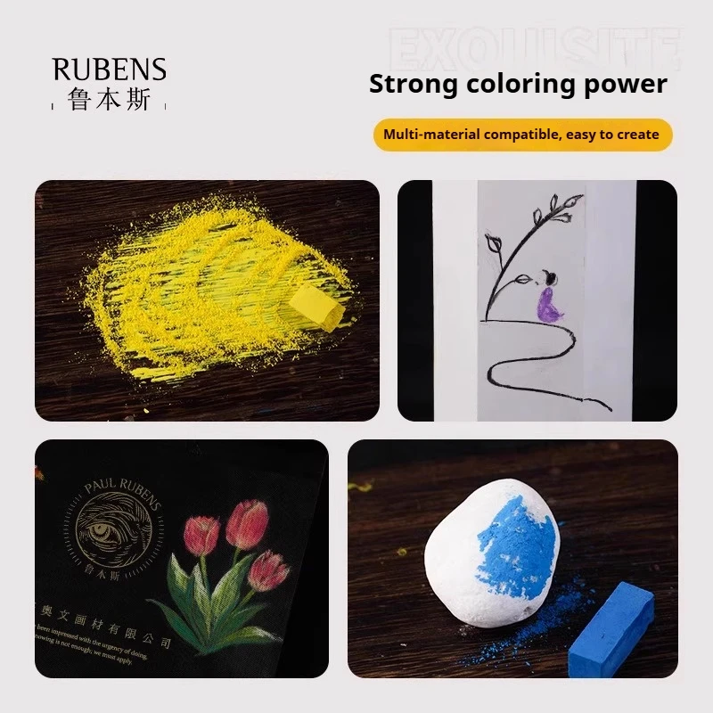 24/36/48 ألوان لينة الماجستير الباستيل الملونة تلوين الطباشير للفنان الكتابة على الجدران اللوحة رسم تلوين الفن لوازم مكتبية