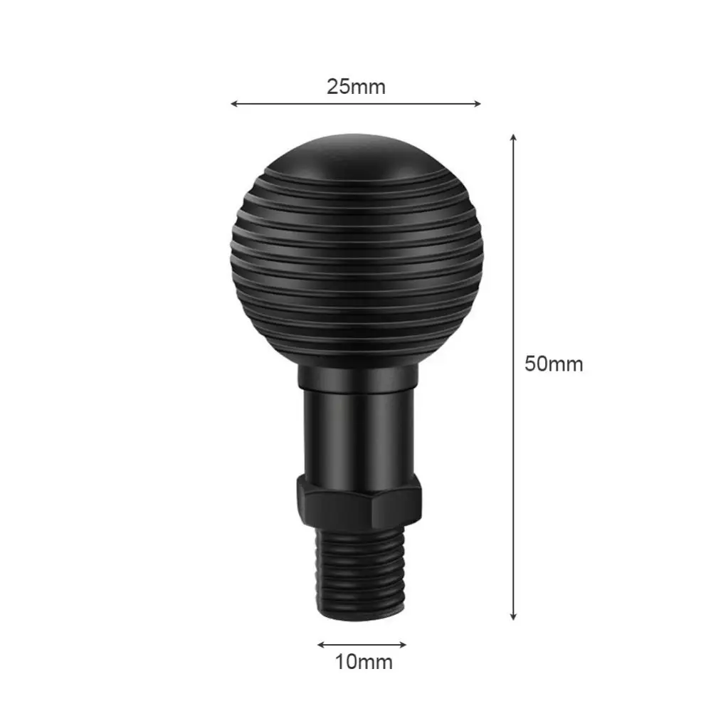 M10 base de bola motocicleta guiador trilho montagem base adaptadores 25mm bola cabeça parafuso para moto câmera ação telefones titular montagem