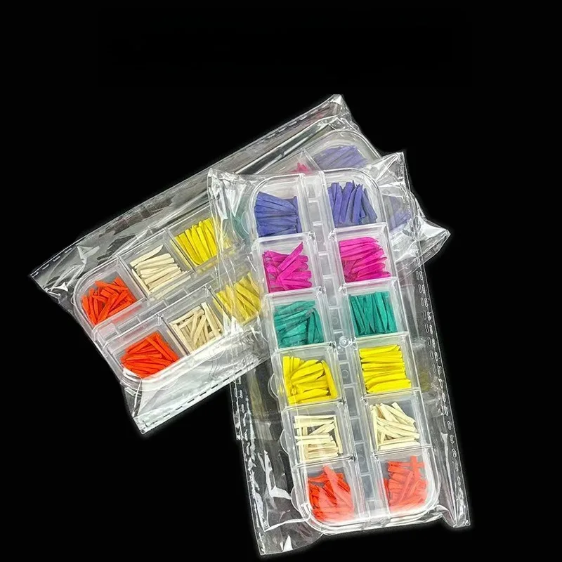 

3-коробные стоматологические одноразовые реставрационные межзубные композитные контурные деревянные клинья Odontologia Materiais Dentistica