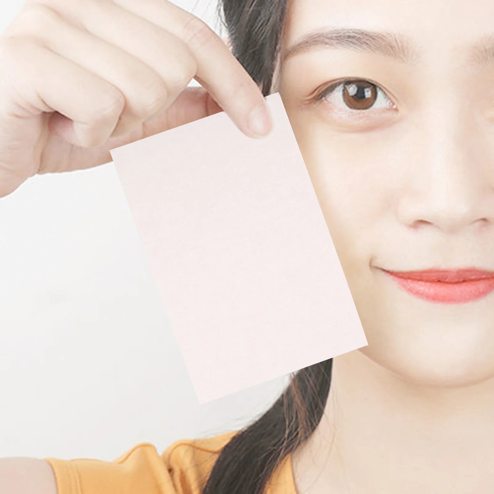 

2Sets Facial Oil Blotting Paper Natural Oil Absorbing Sheets Fresh Clean Face Care Tissue Portable for Sports Office Car
