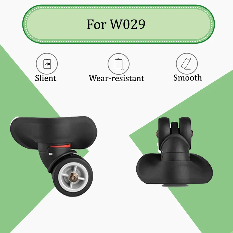 

For W029 Suitcase Silent Wheels Reinforced Bearings Wear-Resistant & Shock-Absorbing Easy-Replacement Accessory Kit