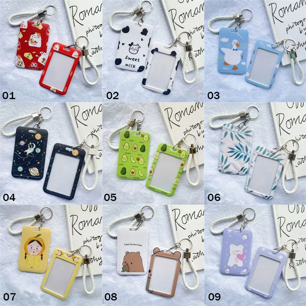 남녀공용 비즈니스 카드홀더 신용 카드홀더, 버스 카드 커버 케이스, 은행 ID 홀더, 어린이 배지