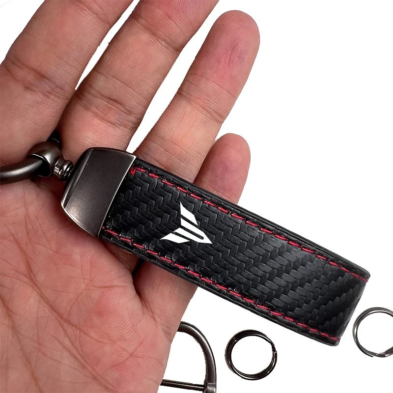 

Motorcycle Trinket Keyring PU Leather Keychain DIY Key Chain Holder Key for YAMAHA MT MT 01 03 07 09 10 15 25 125 MT-03 MT-125