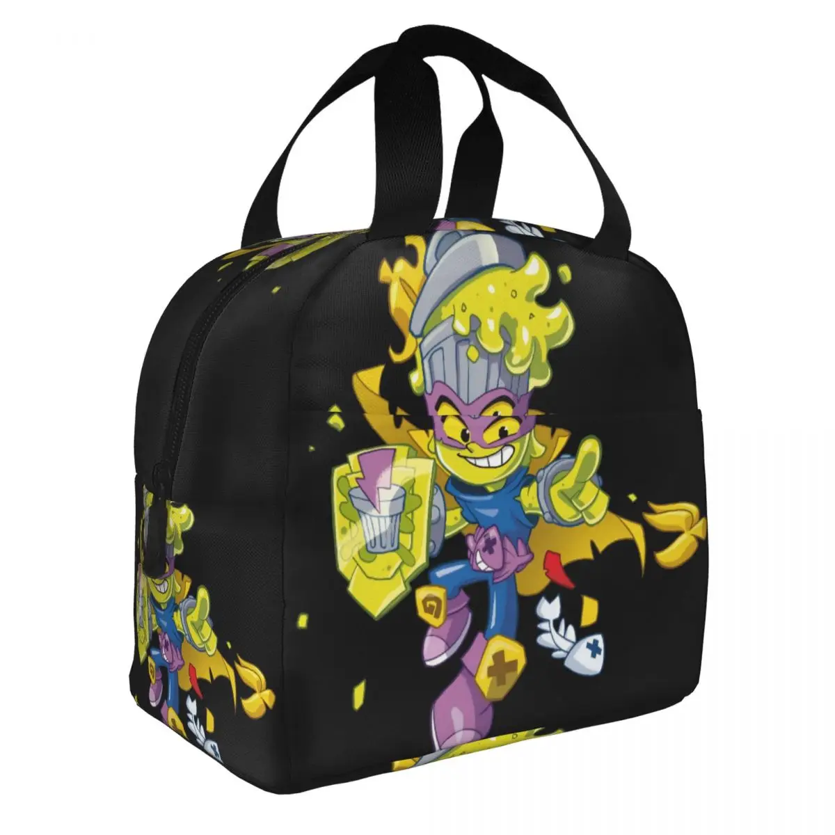 أكياس الغداء المعزولة للأطفال من سوبر زينجز، حقيبة حرارية، حاوية للوجبات، سعة عالية، صندوق غداء للرجال والنساء والسفر الجامعي