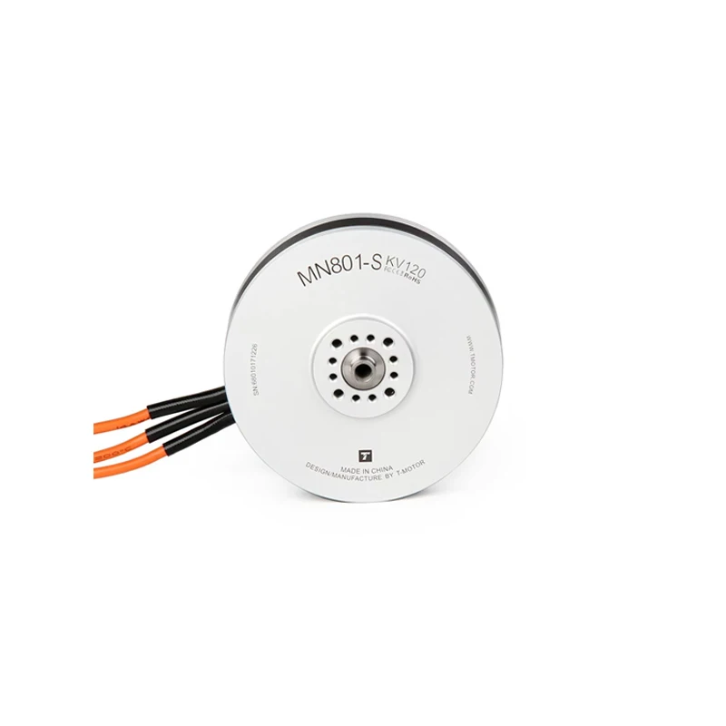 T-motor mn801s kv120 kv150 drone dc sem escova moto kv150 para proteção de plantas agrícolas uav rc drone