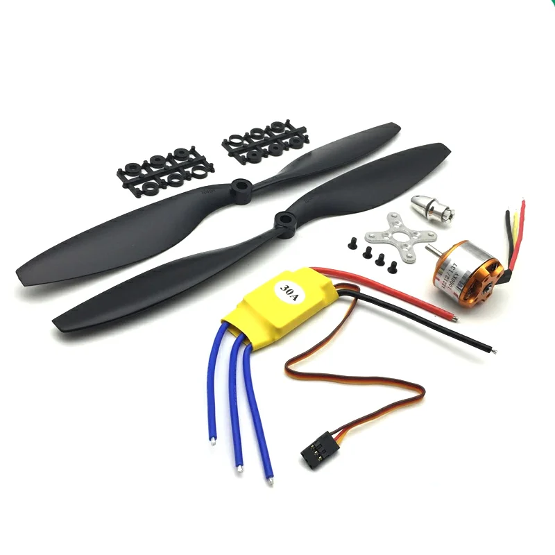 XXD A2212 2212 A2208 2208 Brushless Motor 930KV 1000KV 1400KV 2200KV 2450KV 30A ESC 1045 Propeller for RC Multicopter FPV Drone