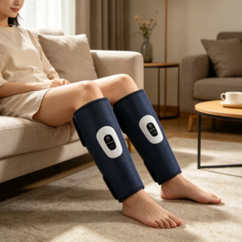 Home Air Compression Leg Massager Improve Blood Circulation Relieve Varicose Veins  Leg Thrombus view 4