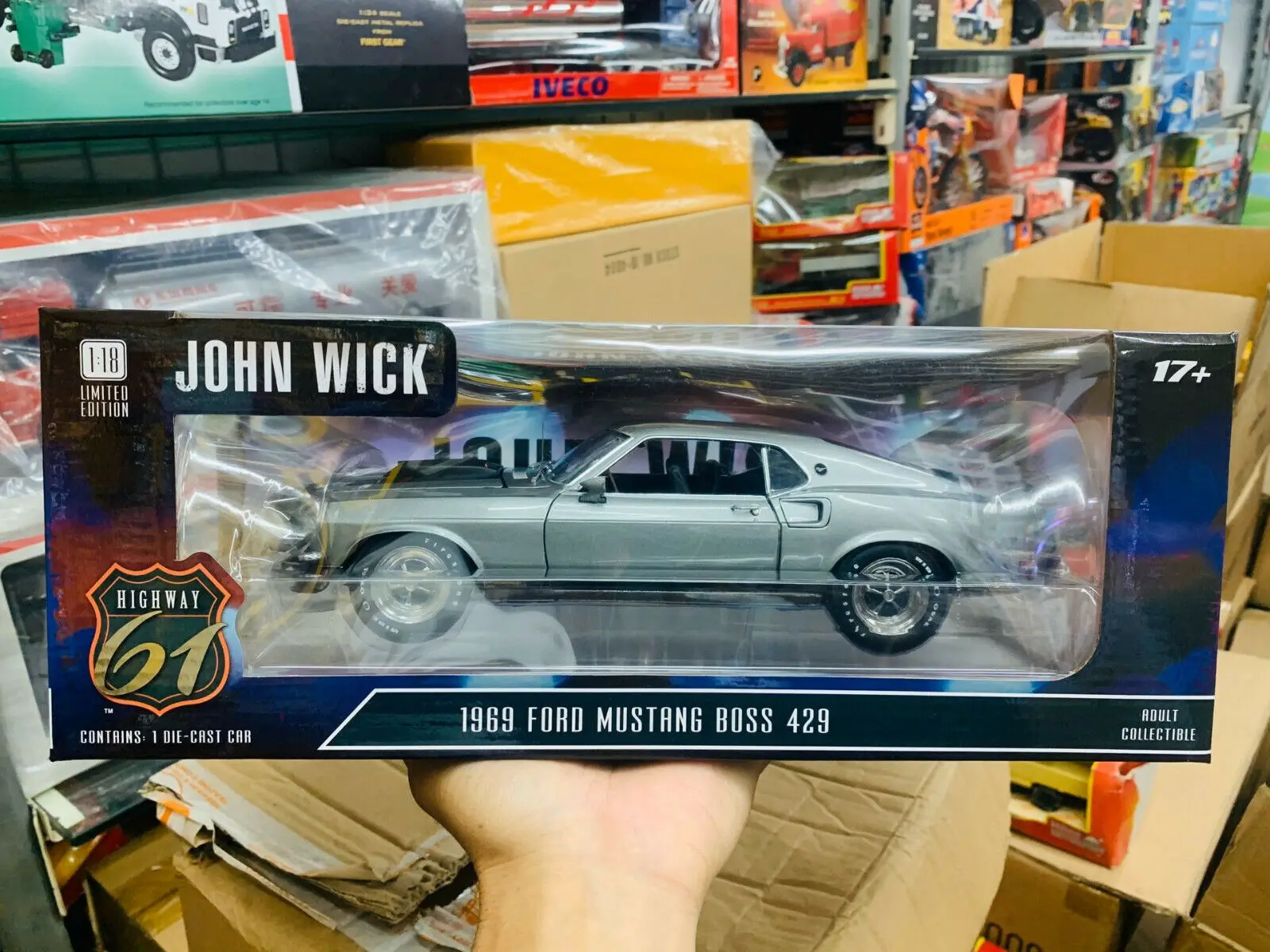 John Wick 1969 429 - 4 Open Door 1/18 Scale Die-Cast Limited Model Car New in Original Box