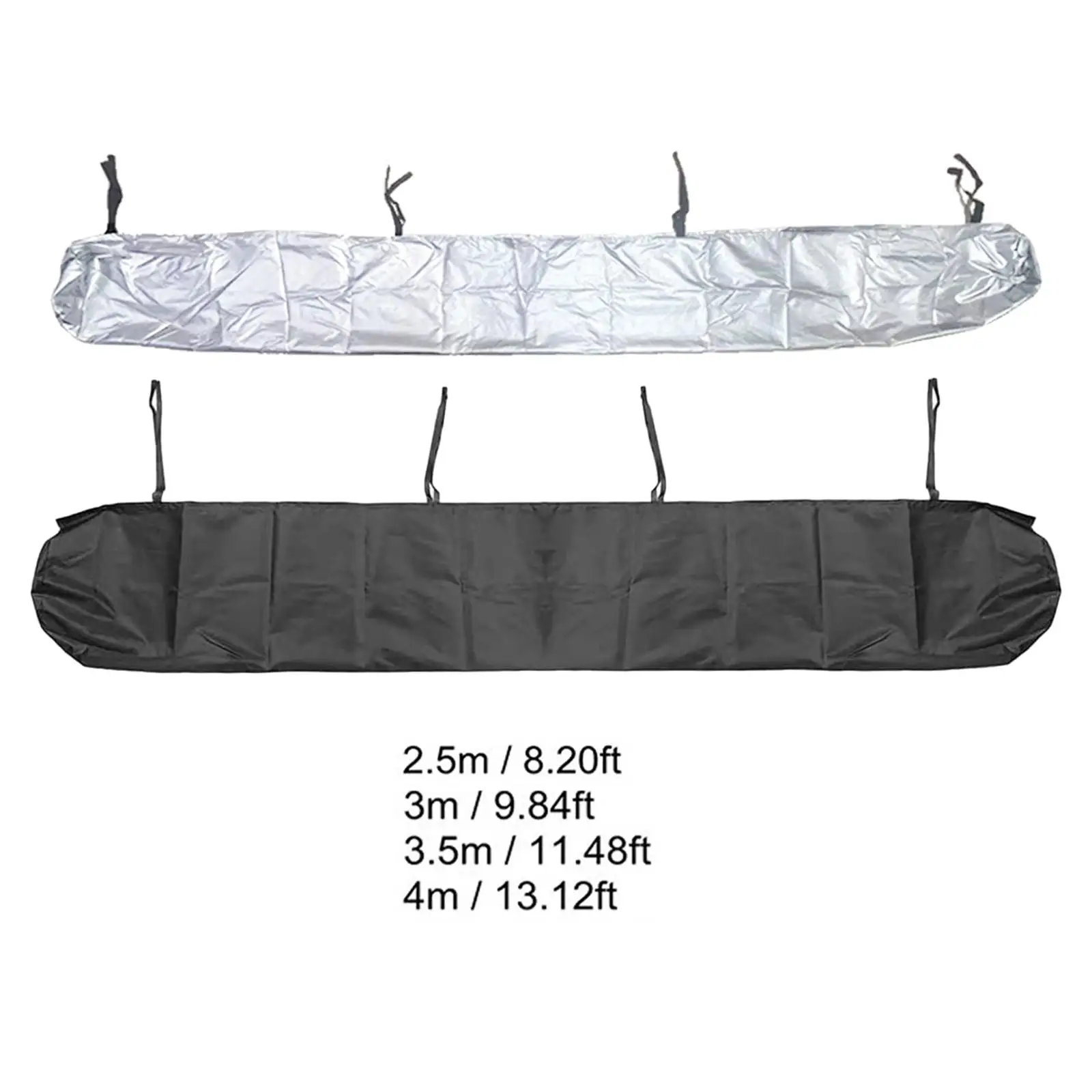 Retractable Roller Blinds Awning Cover Dustproof Waterproof Oxford Cloth Canopy Shelter for Patio Garden Winter Storage Bag Sun
