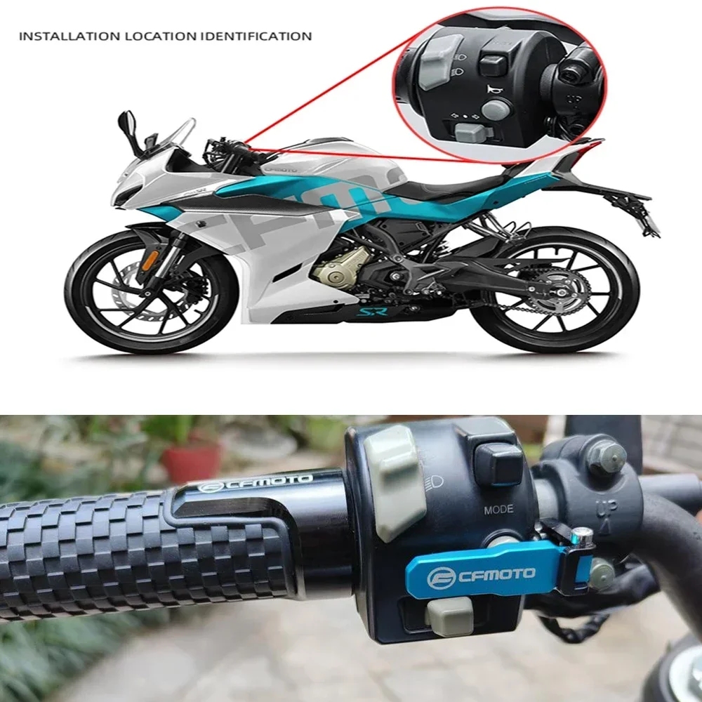 Botão interruptor da motocicleta capa chifre botão escudo extensão suporte para yamaha yzfr3 YZF-R3 yzf r3 (não adequado para 2022)