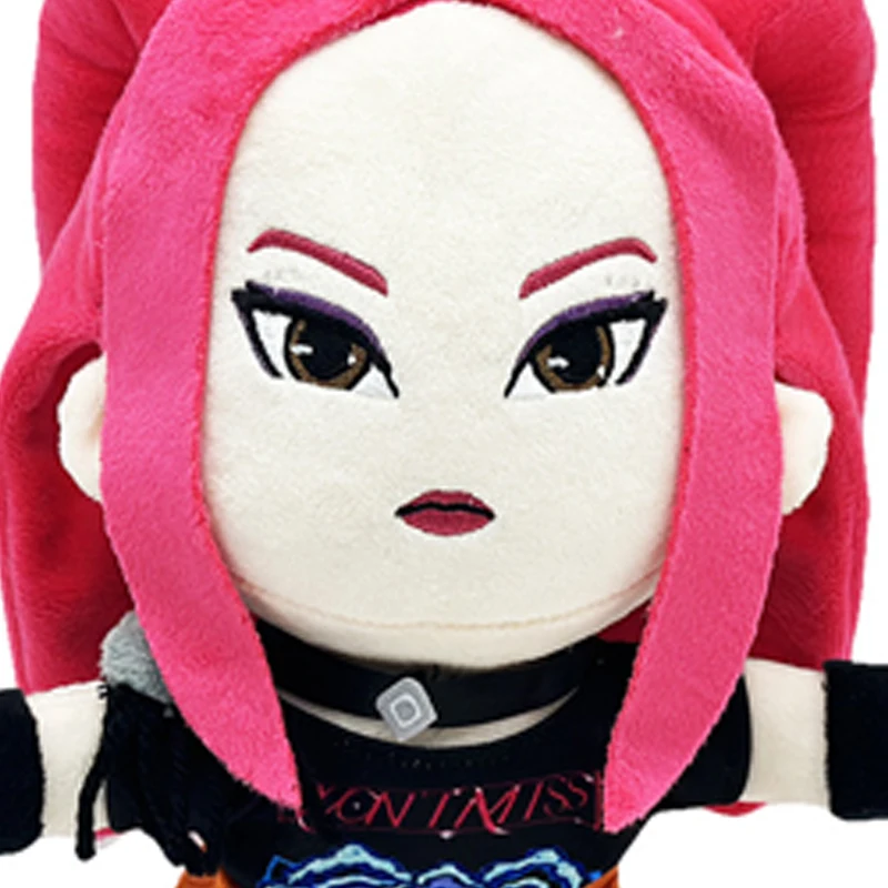 

New 23cm Kpop Demon Hunters Plush Toys Mira Plushies Stuffed Doll Soft Cuddly Gifts for Kids Child Birthday Christmas