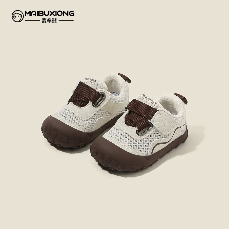 2026 Summer Kids Mesh Shoes Breathable Anti collision Toddler Walking Shoes Casual Soft Sole Shoes For Baby Boys Girls