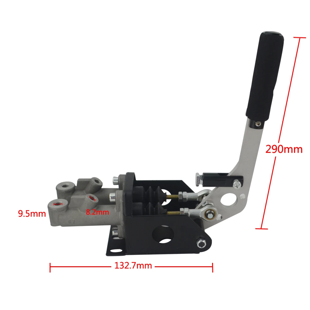 High quality Vertical Hydraulic Handbrake With Twin Cylinder Double Master Cylinder LZ3944