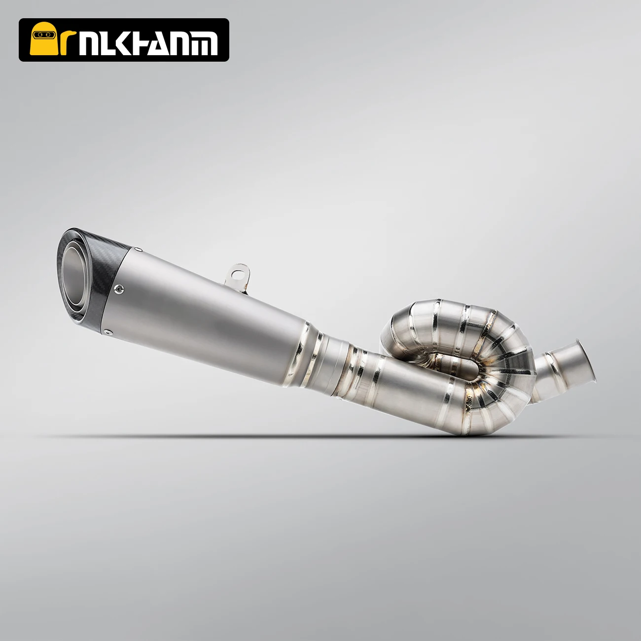 

For Street Triple 765 765S 765R 765RS 2017-2024 Motorcycle Slip on Line Exhaust Modify Full Ti. Middle Pipe Muffler