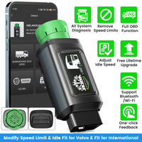 ANCEL HD210 Bluetooth Heavy Duty Truck Scanner Speed Limit and Idle Reset for Volvo All System Diesel HDOBD/OBD2 Diagnostic Tool