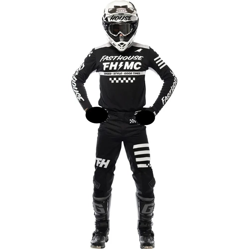 FH MX TLD Racing Jersey Set Dirt Bike Motocross Gear Set ATV Motorcycle Combo Off Road Jersey And Pant