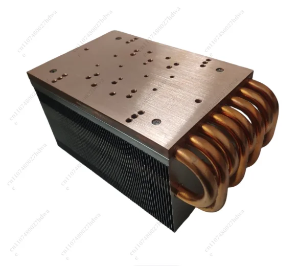 8 Heat Pipe High Power Copper Radiator Air Cooled Led600w700w Semiconductor IGBT Chip Server Laser