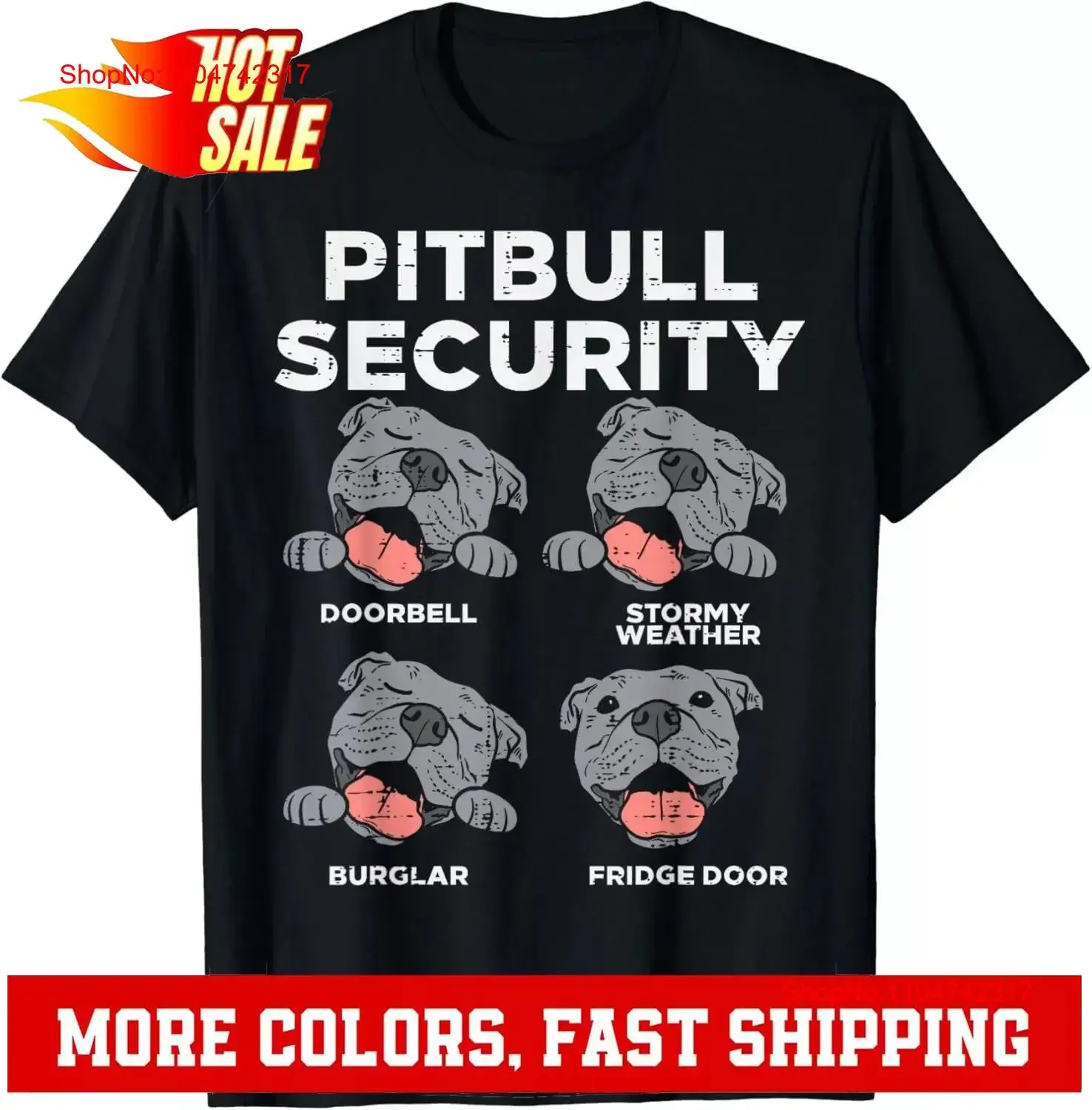 Pitbull segurança engraçado pitties pitty cão amante proprietário t camisa vintage lavado homme elegante gráfico macio unisex casual