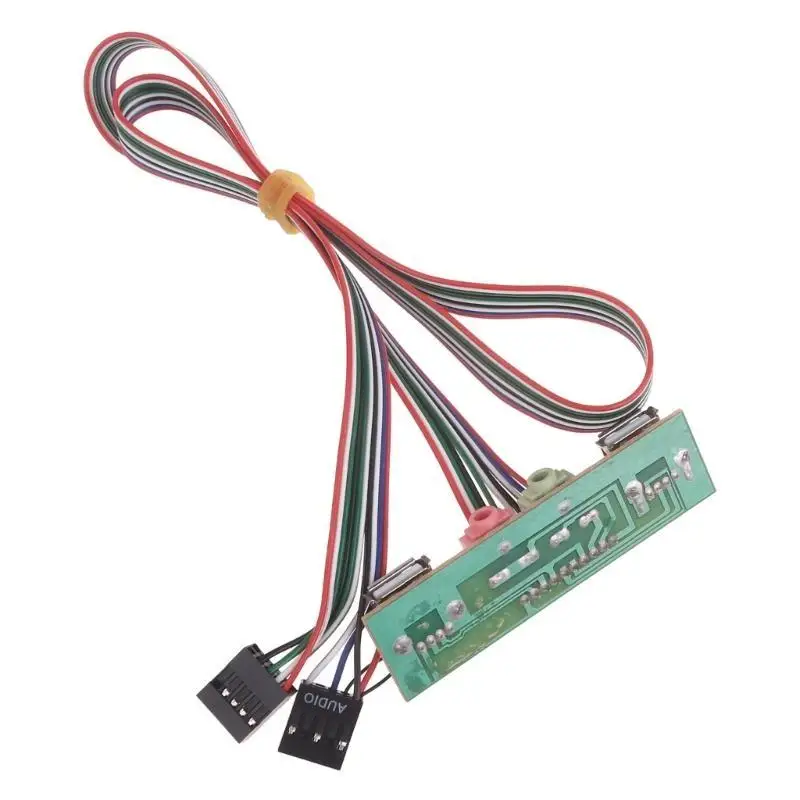 31ba-Новый-ПК-для-передней-панели-корпуса-2-порта-usb-20-микрофоны-кабель-аудиопорта-35-мм-78-см-pcb