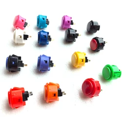 Japan Original SANWA Push Button OBSF 30mm 24mm Coin Neo Geo Board Box Arcade Game Machine Hitbox Controller Joystick DIY Parts