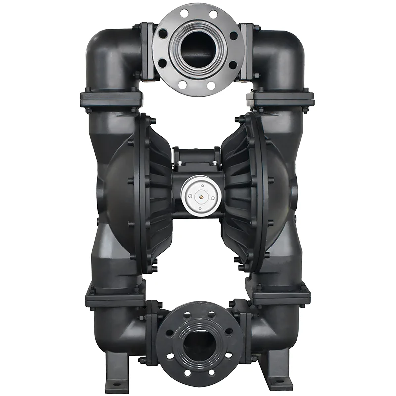 BFQ-80Q 3'' Manufacturer Nodular Cast Iron Pneumatic Diaphragm Pump Sewage Air Oil Pump