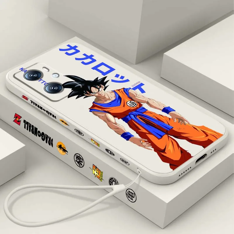 

Retro Vegeta Goku Dragon Ball Phone Case For OPPO Find X5 A5 A6 A80 A60 A40 A3 A98 A96 A94 A76 A54 A74 A73 A16 Liquid Left Rope