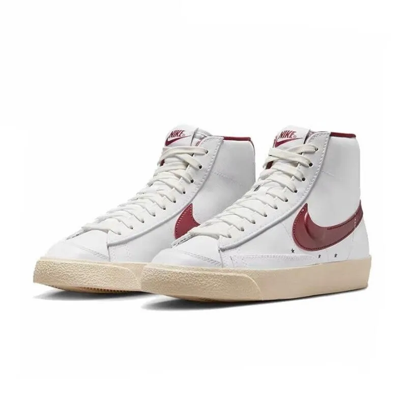 NIKE BLAZER MID '77 SE Women's sneakers Comfortable wear resistant warm casual shoes board shoes DV7003-100