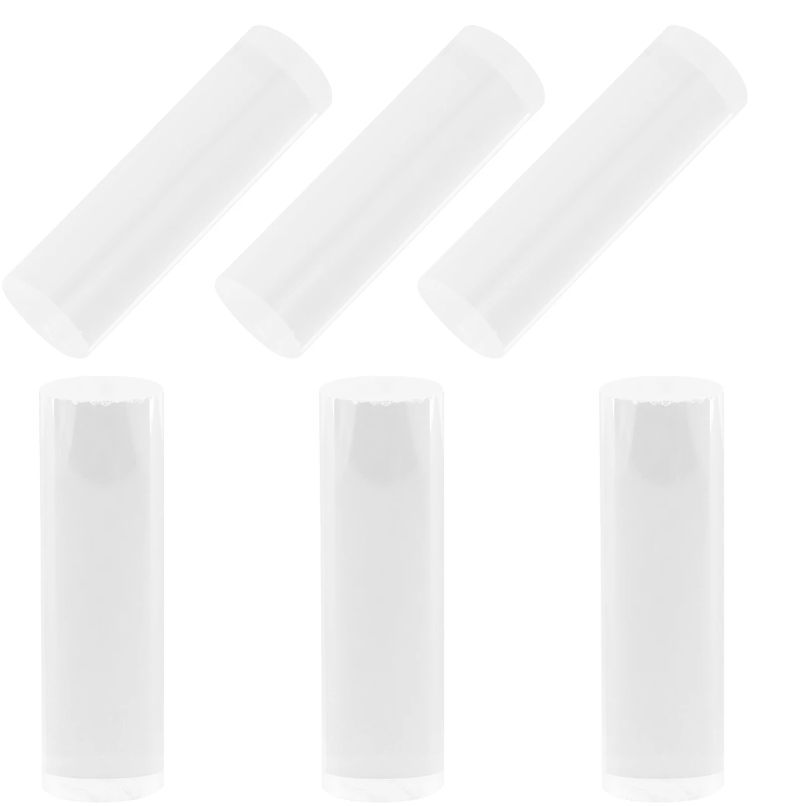

6PCS Transparent Rod Clear Acrylic Dowel for Crafts Decoration Round Dowel Rod Fish Tank Plant Cake Topper Display