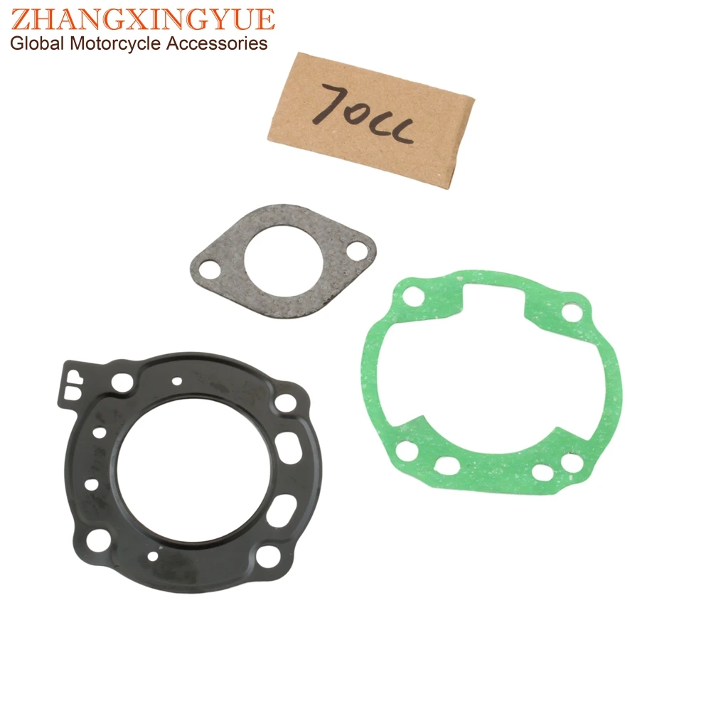 Scooter 50cc 70cc Cylinder Gasket Set Top End For Suzuki Katana Zillion 50 LC 2-Stroke