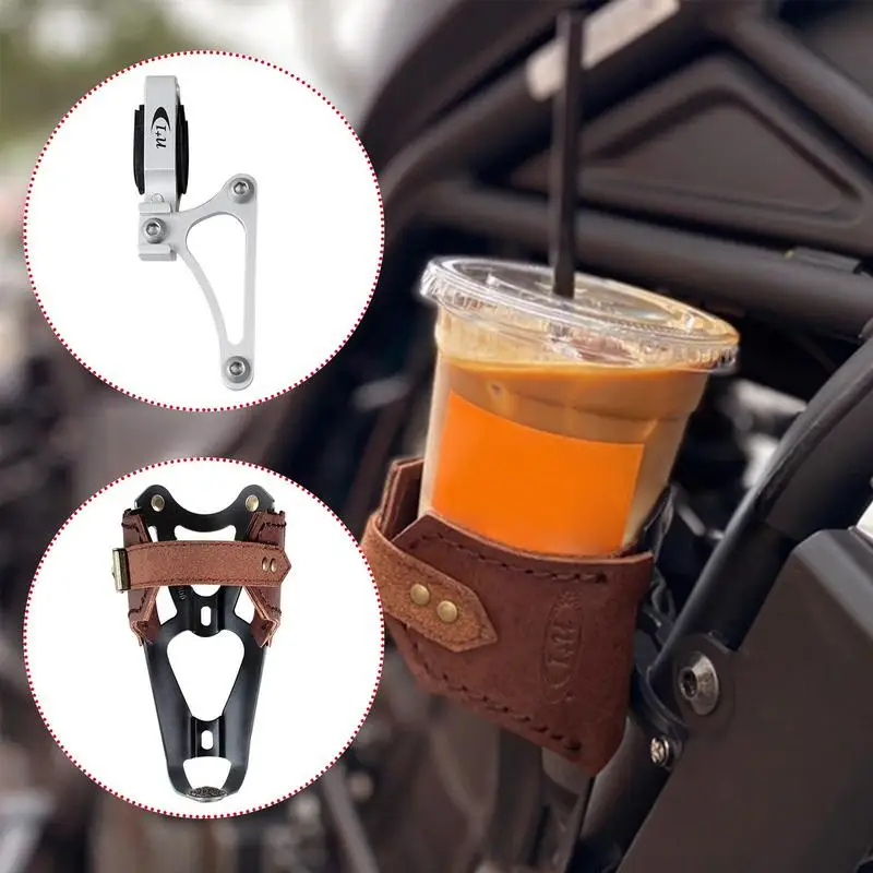 

Motorcycle Cycling Drink Cup Holder Moto Water Beverage Support Handlebar Rotatable Bottle Holder For Motorbike/Bike