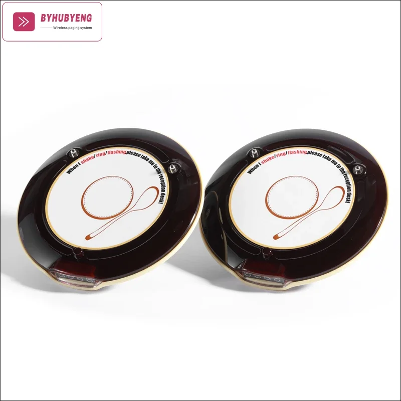 BYHUBYE Pagers Para Restaurantes Waiter 10pcs Beeper Calling System Restourant Wairlles Pager